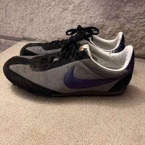Nike Oregon Waffle Retro Sneakers 2008 Gray Black Purple Rare Vintage Men’s